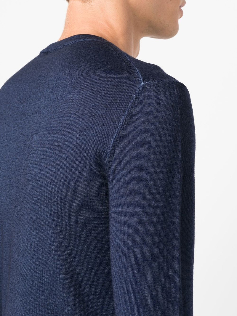 fine-knit slim-cut jumper 5