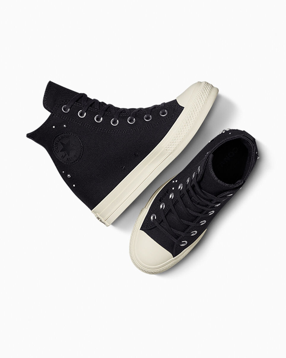 Chuck Taylor All Star Wedge Platform Pearls & Studs - 6