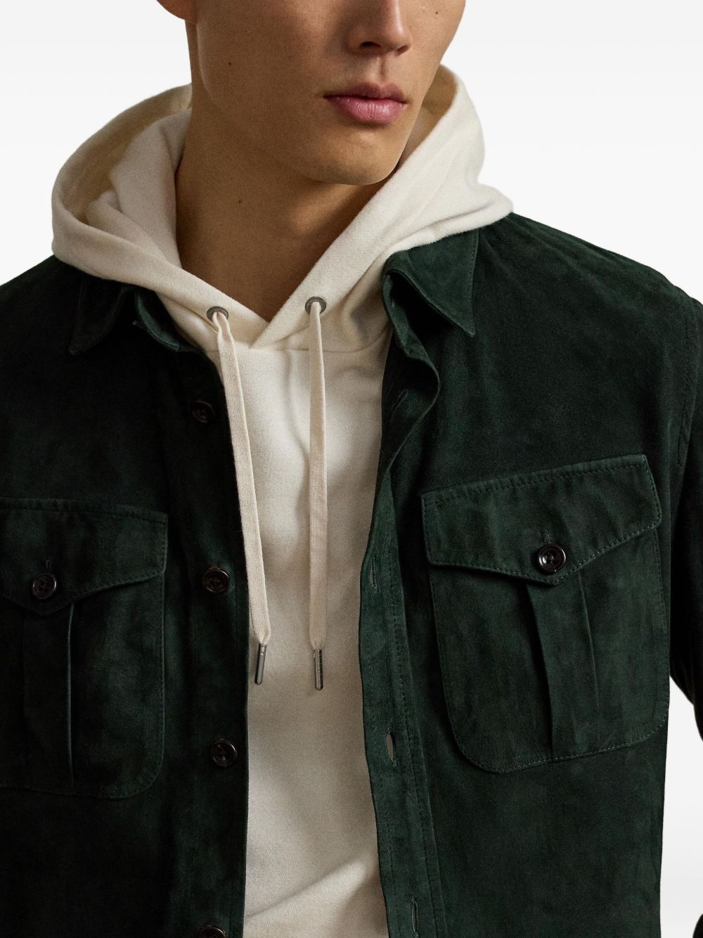 suede shirt jacket - 5