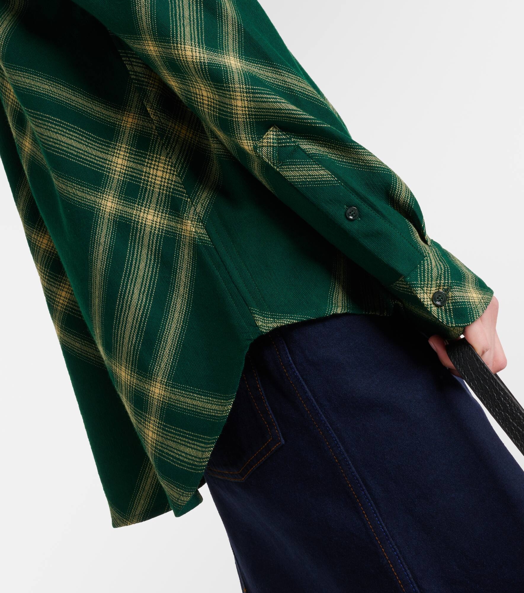 Checked wool shirt - 5