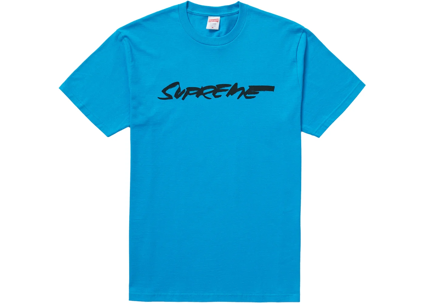 Supreme Futura Logo Tee Bright Blue - 1