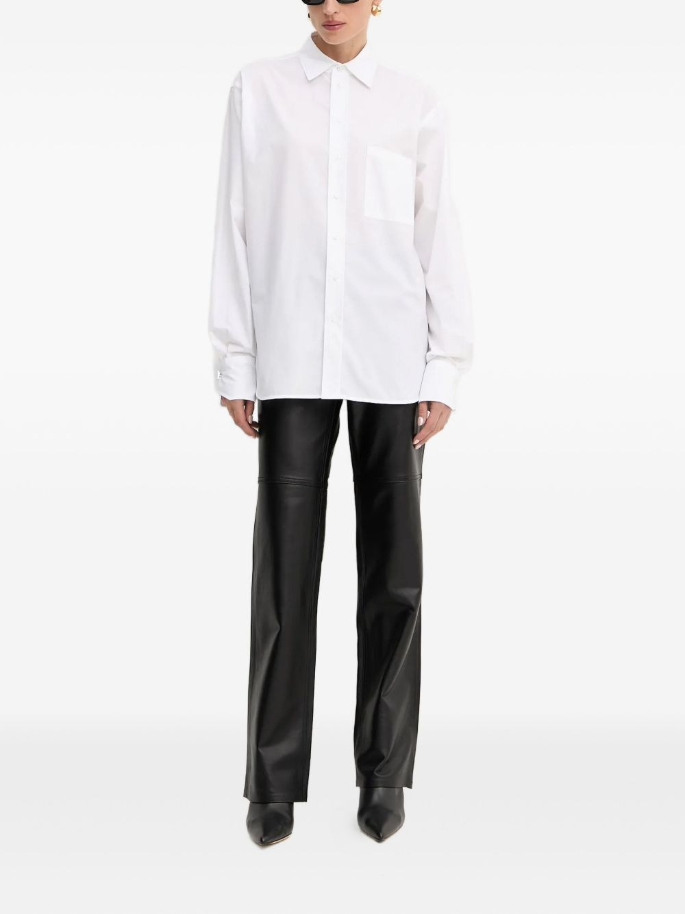pocket-detail shirt - 2