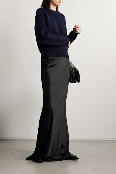 VERONICA BEARD Medina silk-blend charmeuse maxi skirt outlook