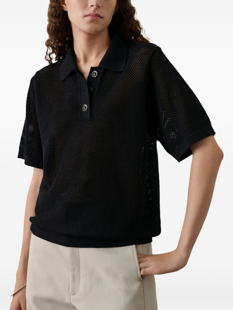 soeur Harvey button polo shirt outlook