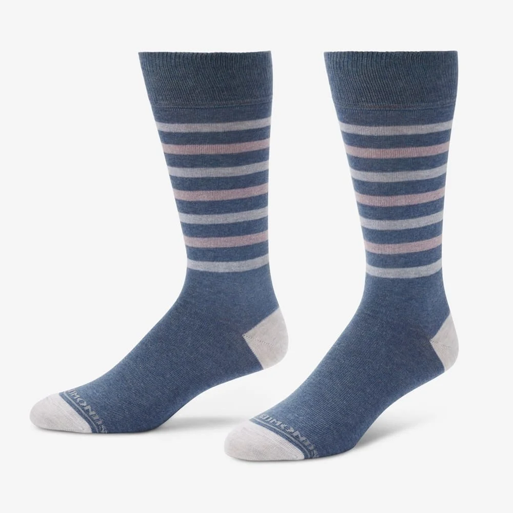 Stripe Dress Socks - 1