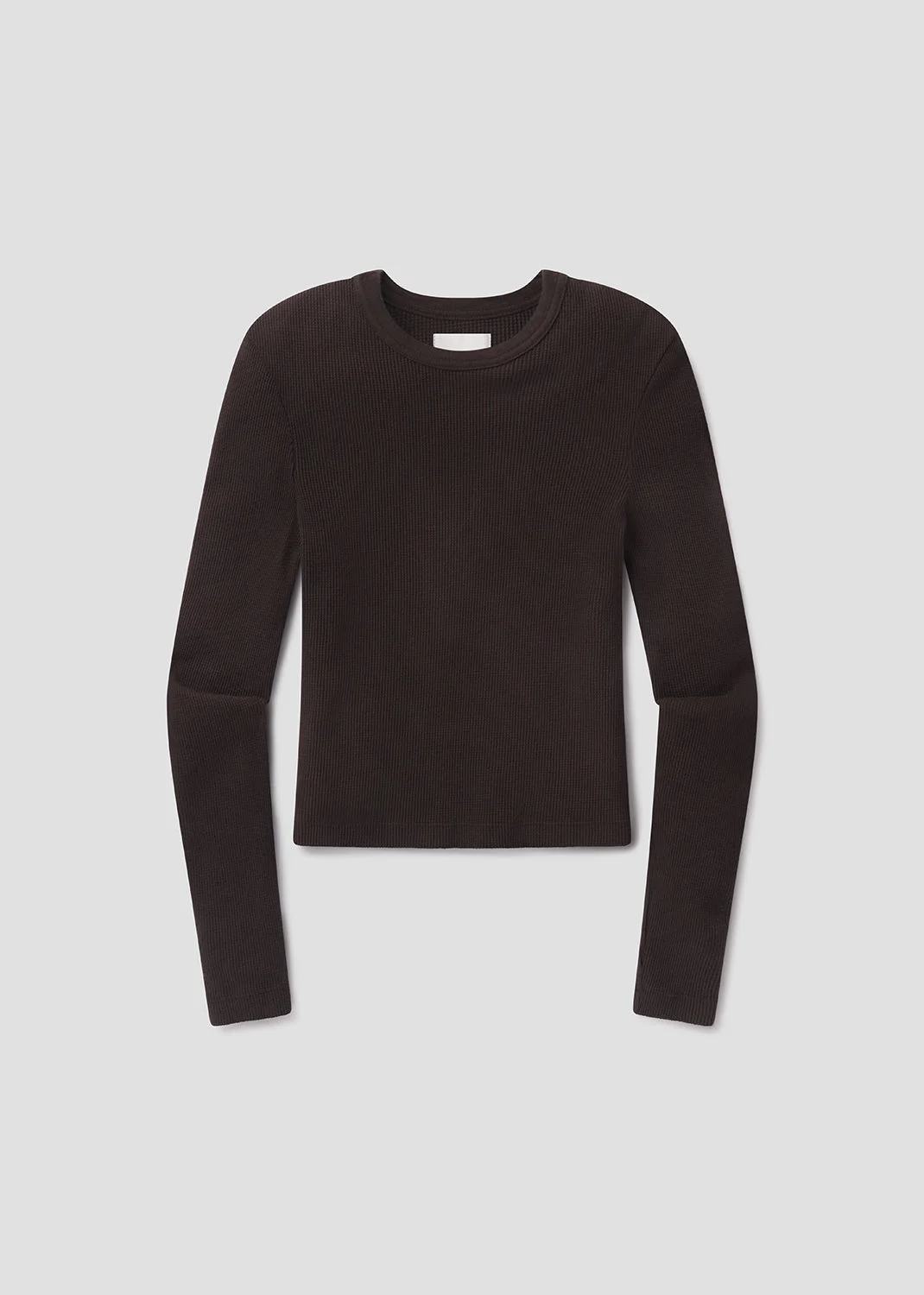Pilar Waffle Crewneck
In Chocolate - 1