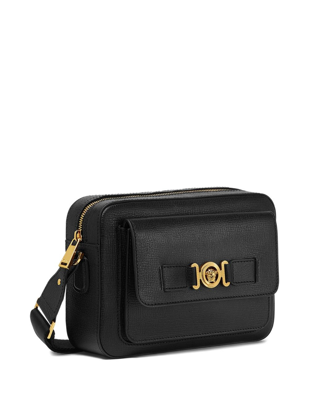 medusa-plaque messenger bag - 5