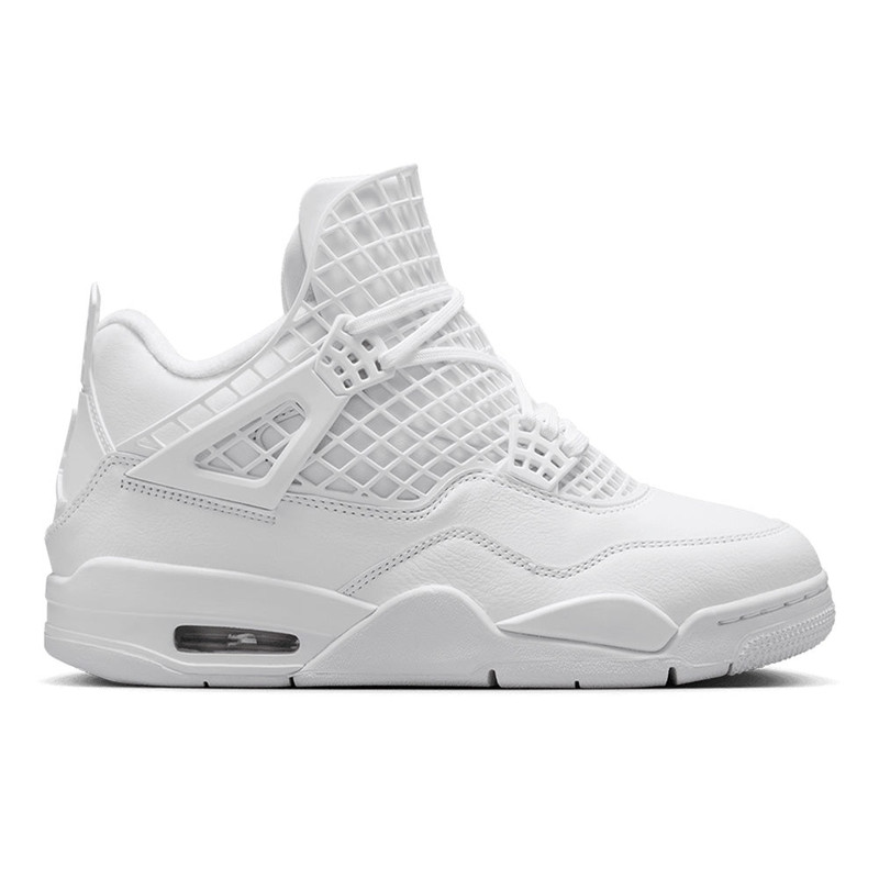 WOMEN'S AIR JORDAN 4 NET - WHITE/PHANTOM/METALLIC GOLD - 1