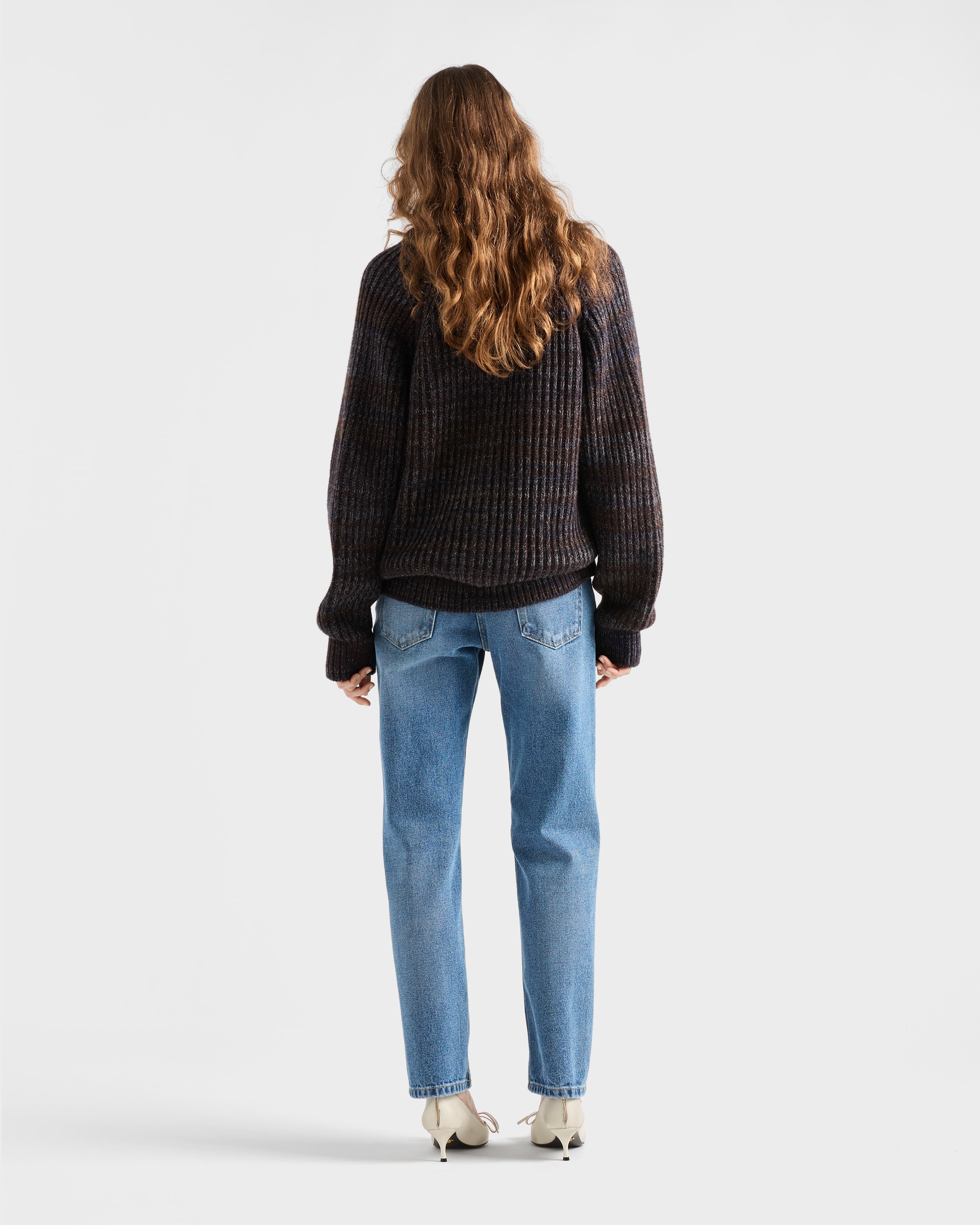 Straight-leg denim jeans - 5