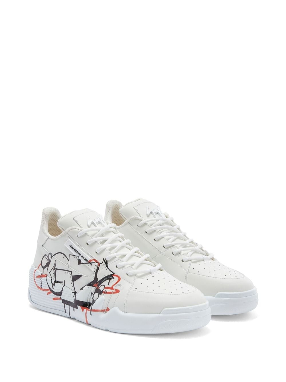 Talon graffiti print sneakers - 2