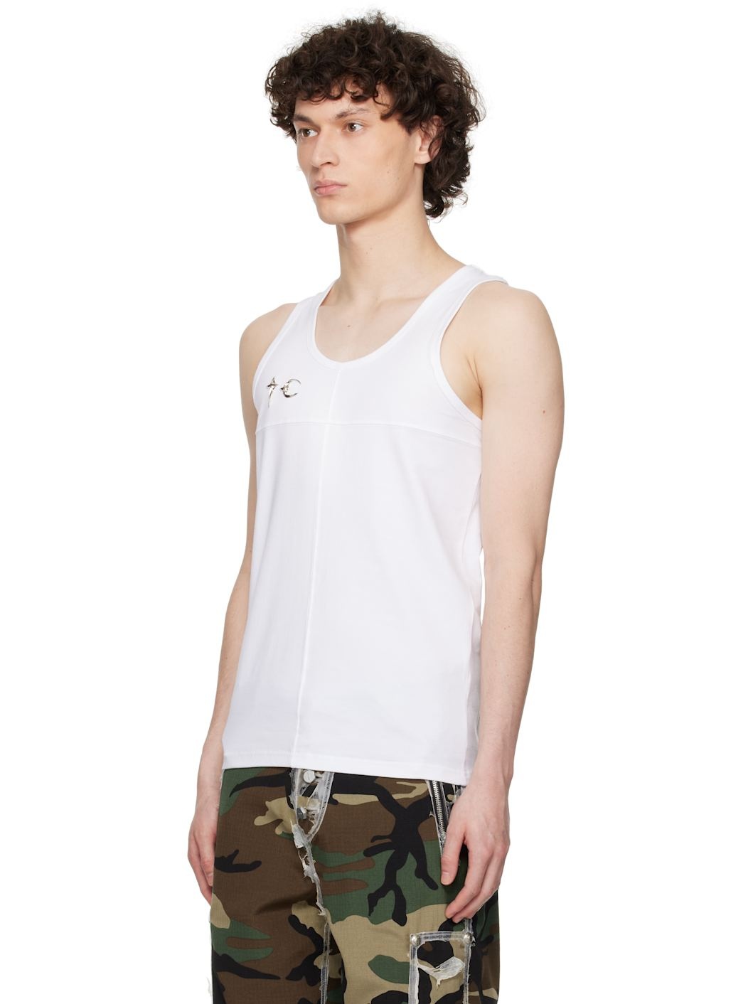 Thug Club White TC Tank Top | ssense | REVERSIBLE