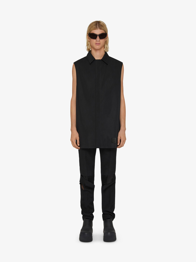 Givenchy SLIM FIT RIPPED PANTS IN WOOL outlook