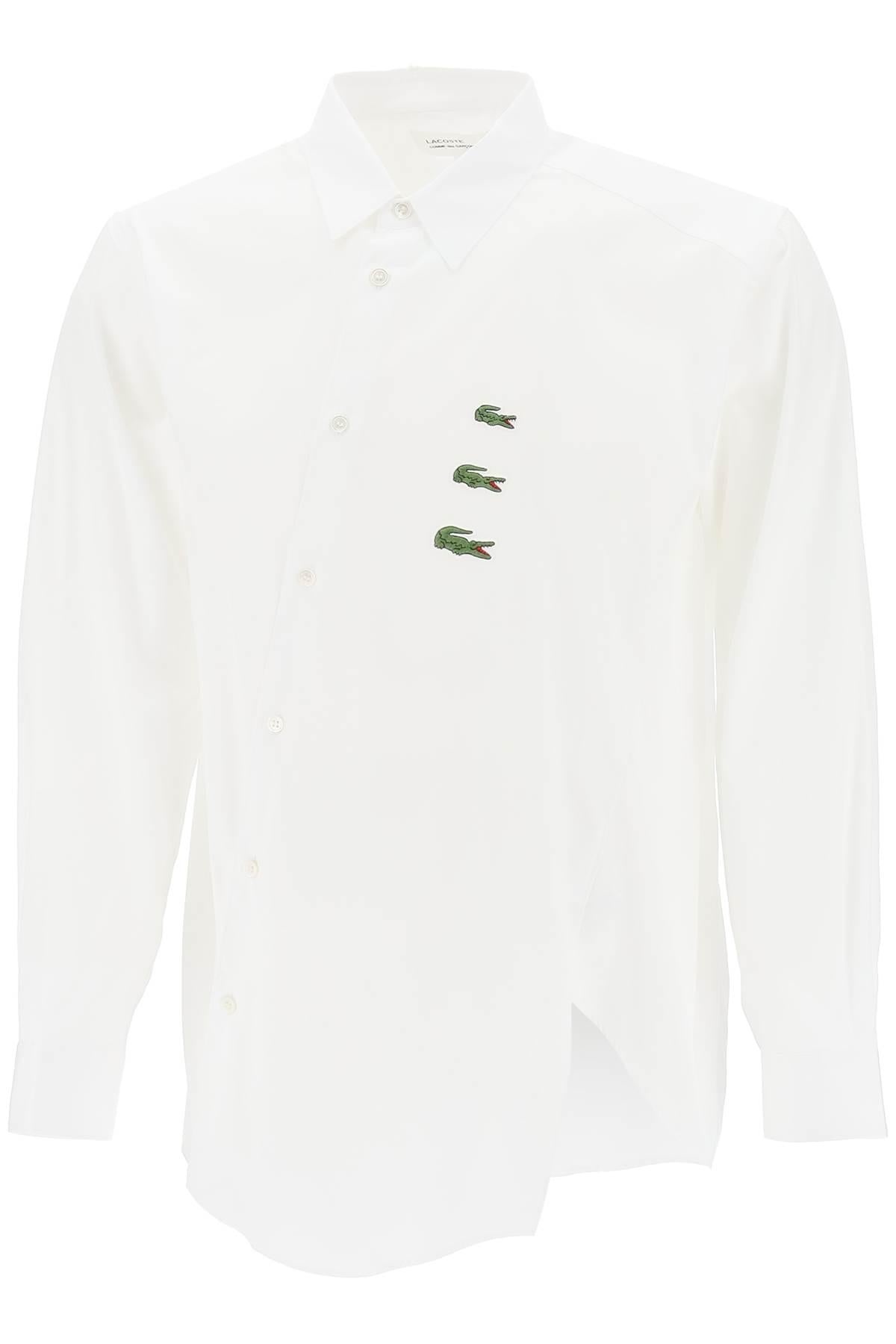 X LACOSTE BIAS-CUT SHIRT - 1