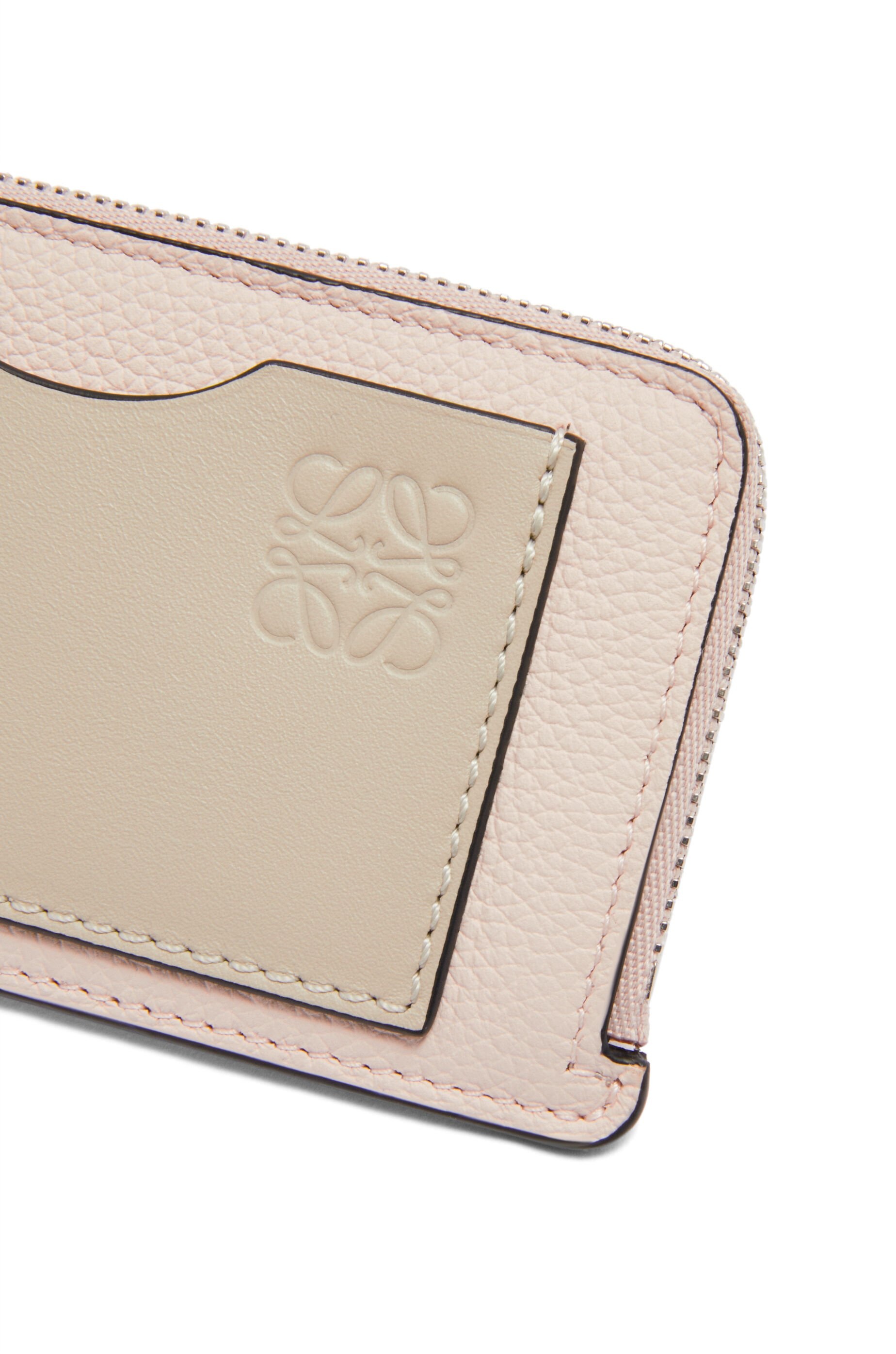 Coin cardholder in soft grained calfskin - 4