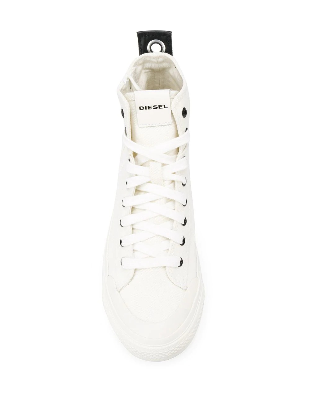 zipped high-top sneakers - 4