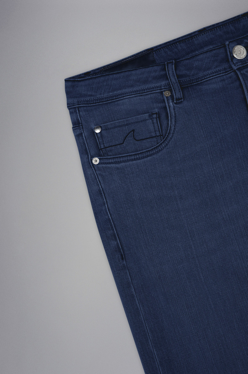 STRETCH COTTON DENIM JEANS 5