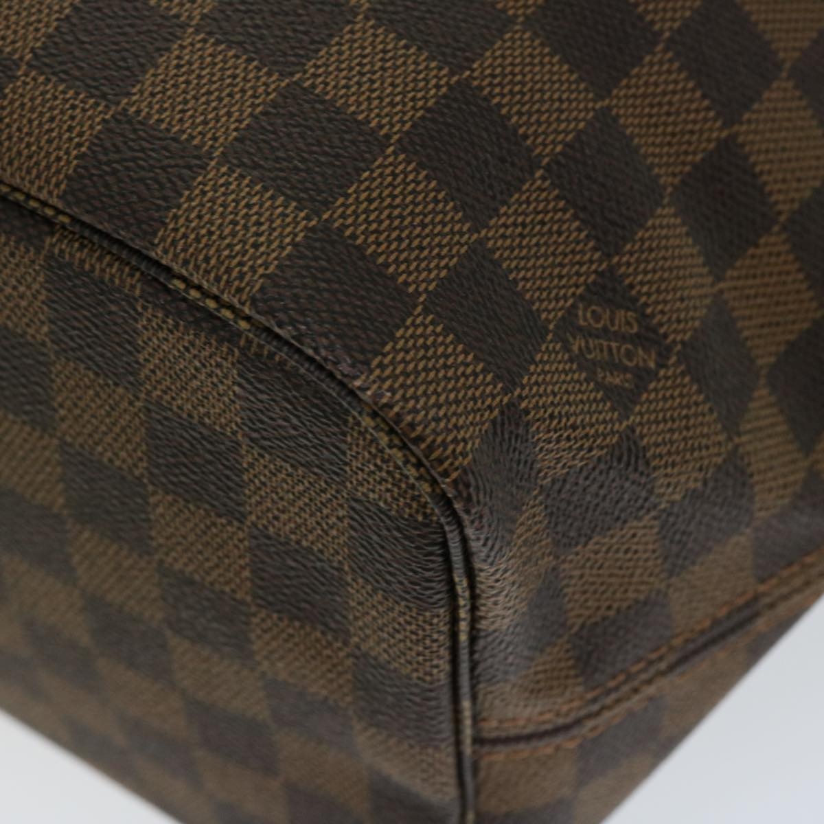 LOUIS VUITTON Damier Ebene Neverfull MM Tote Bag N51105 - 12