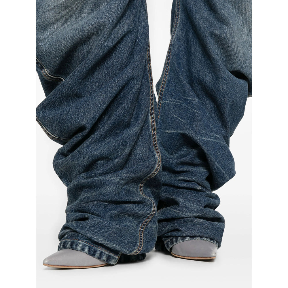 Jean Paul Gaultier Blue Denim - Straight-Leg Jeans Women - 5