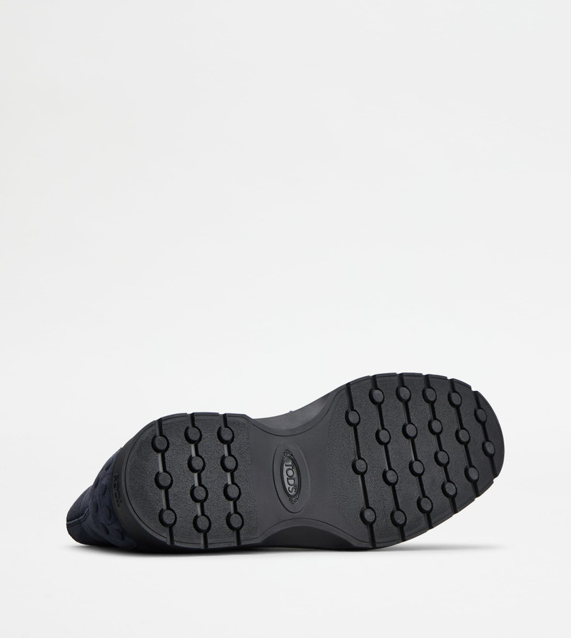 DESERT BOOTS IN SUEDE - FURRY LINING - BLUE 4