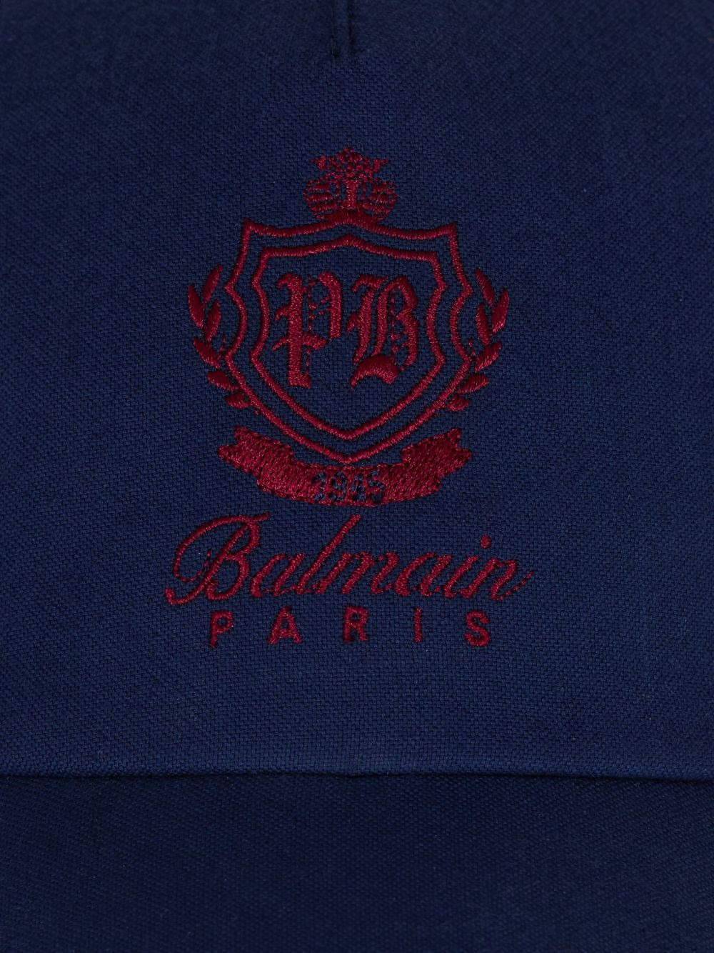 crest-embellished baseball cap - 4