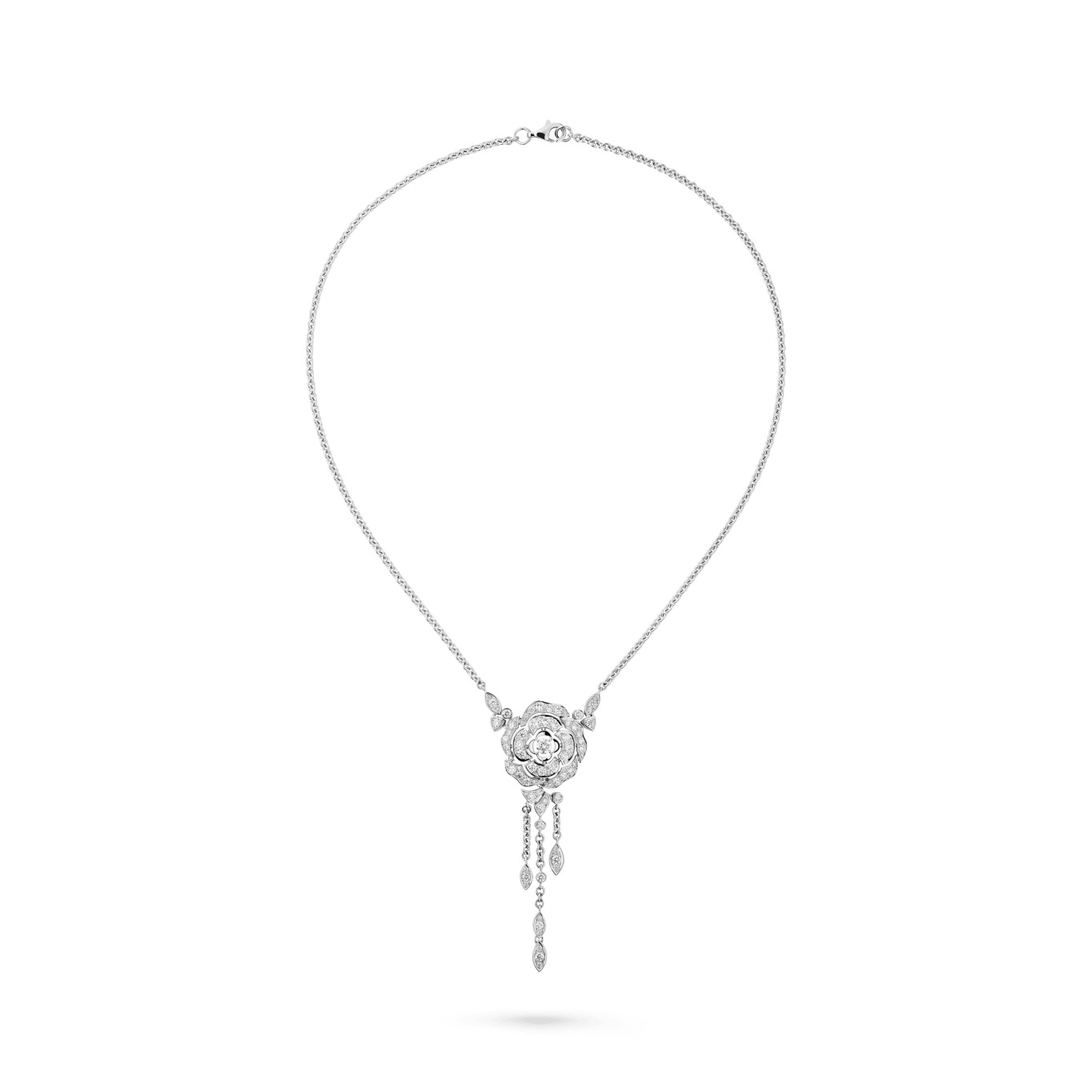 Bouton de Camélia transformable necklace - 2