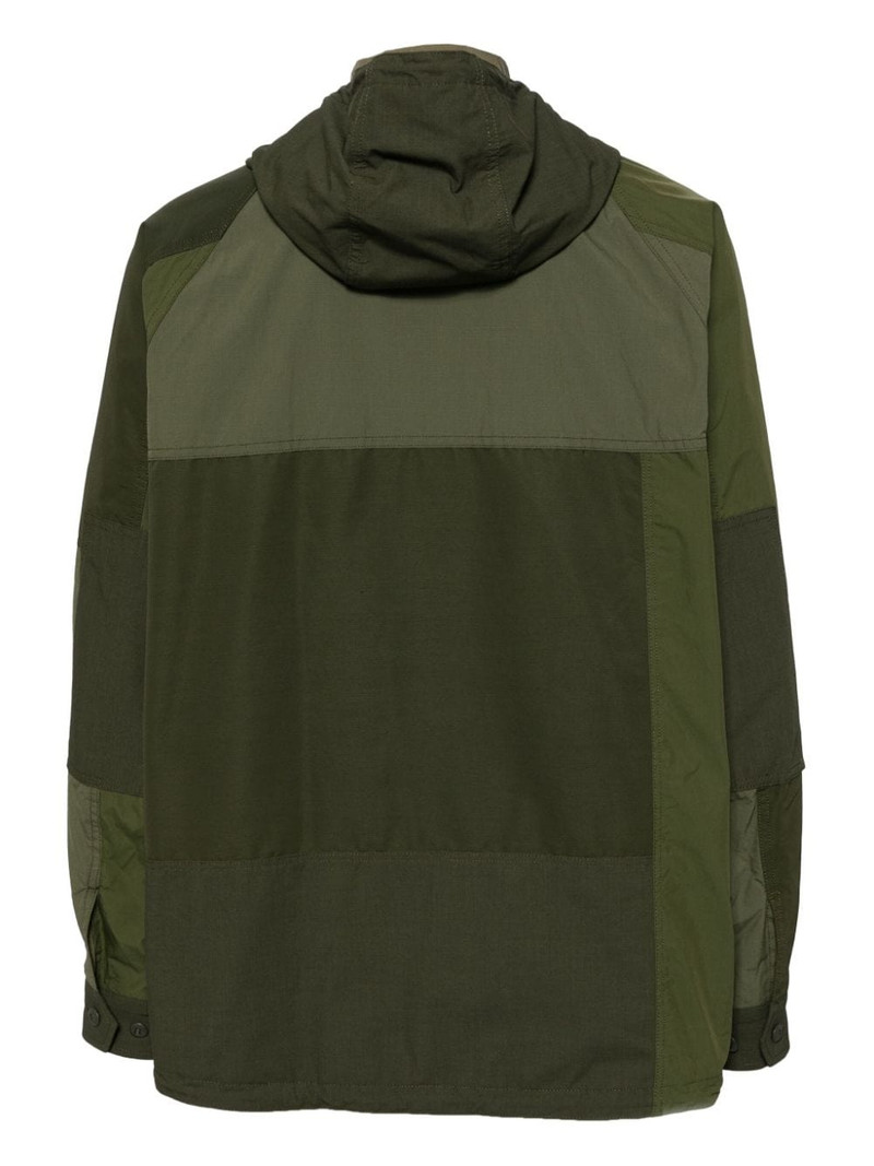 Comme des Garçons Homme patchwork design jacket outlook