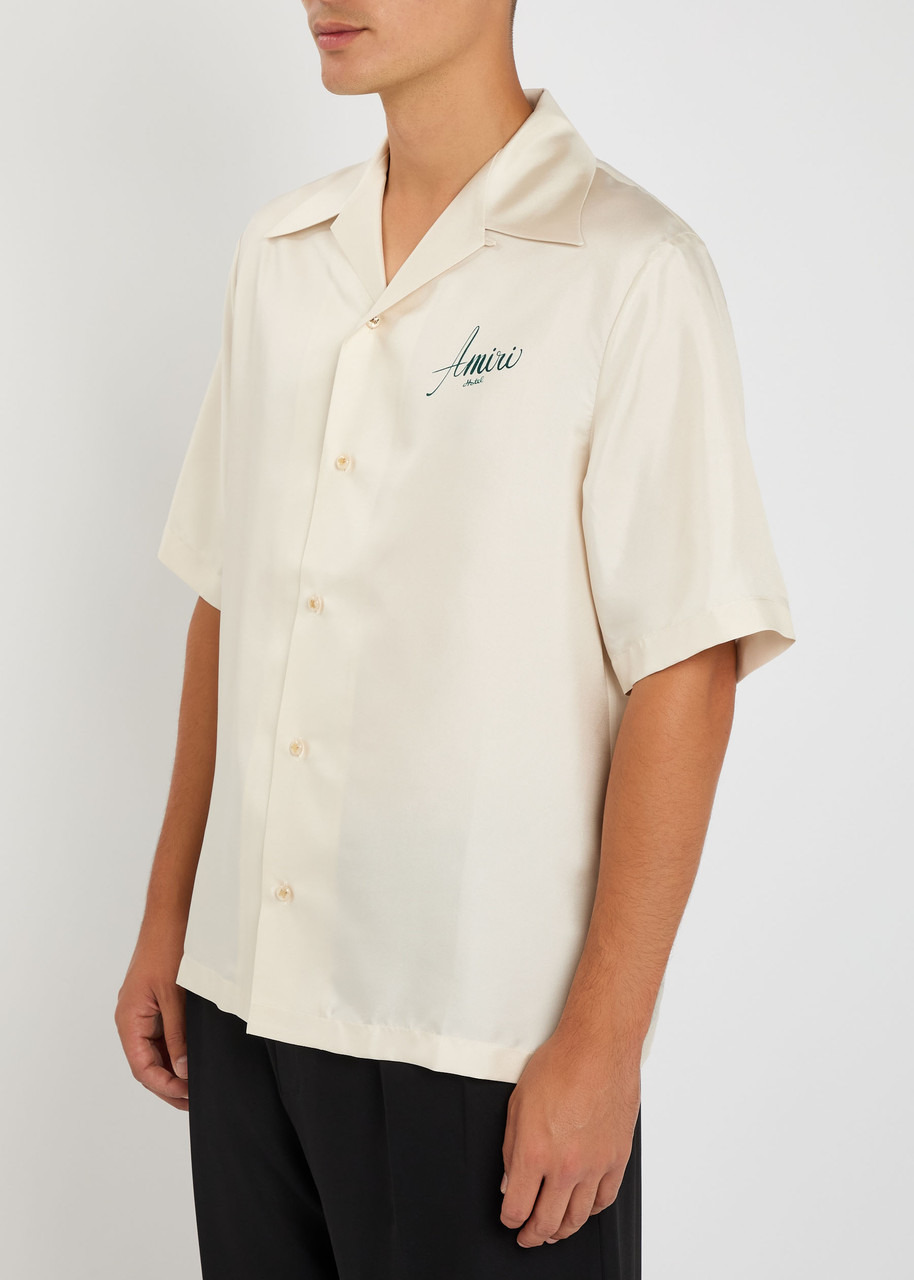 Amiri Hotel Bowling Printed Silk Shirt - 2