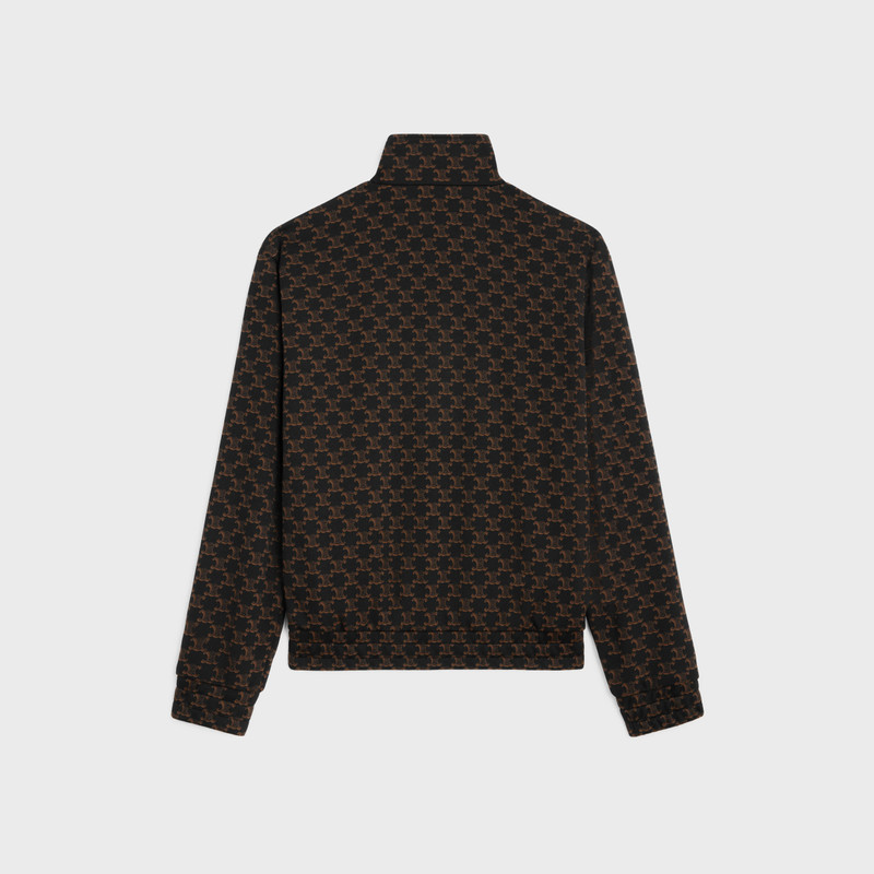 CELINE tracksuit jacket in double face jersey outlook