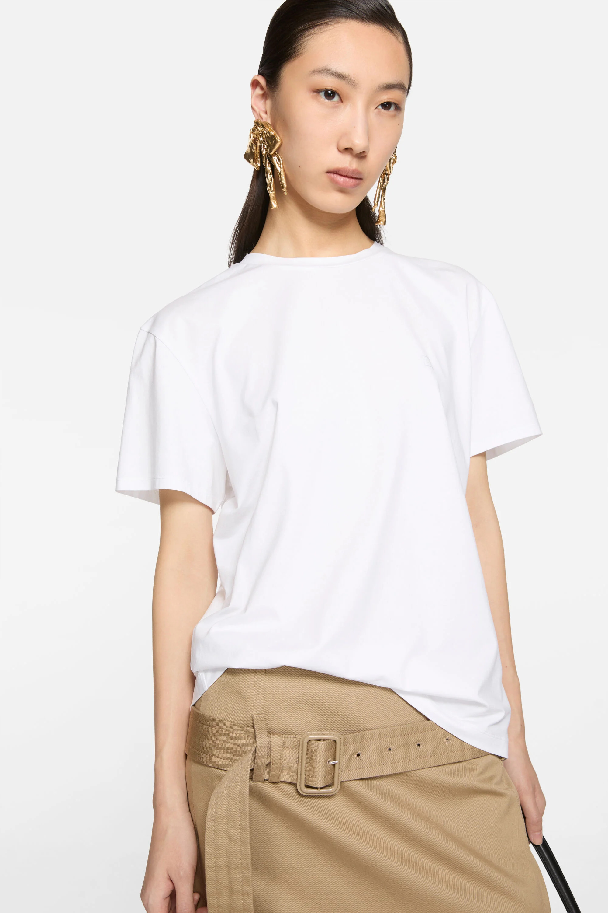 T-shirt - regular fit - Optic White - 4