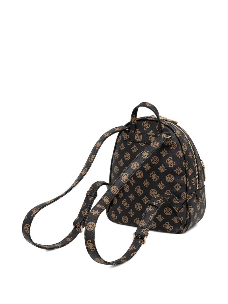 GUESS USA monogram-pattern zip-around backpack outlook