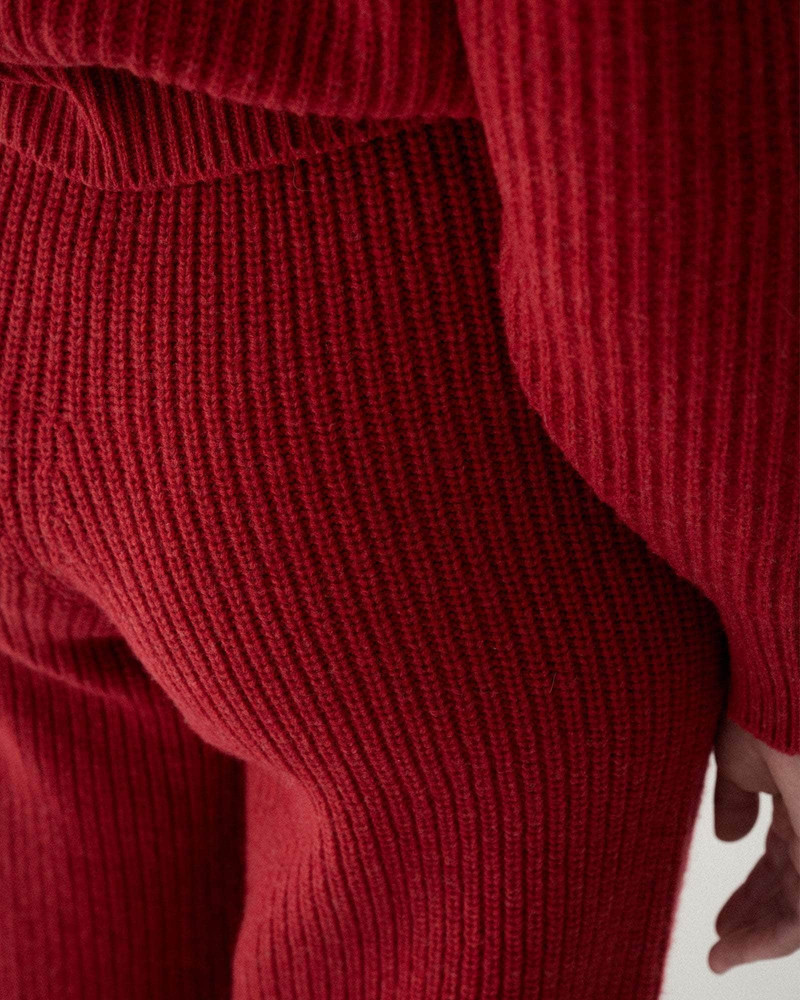 Mea Pants - Recycled Wool Rib 6