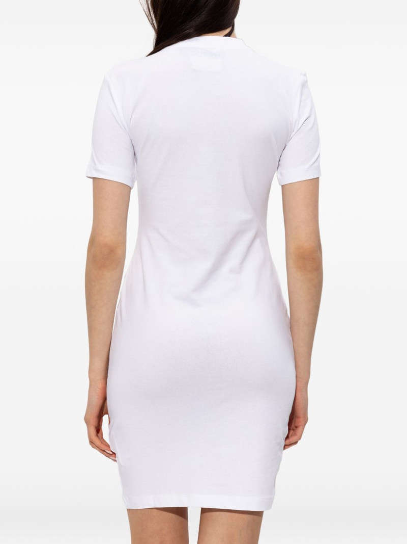 logo-print mini dress 4