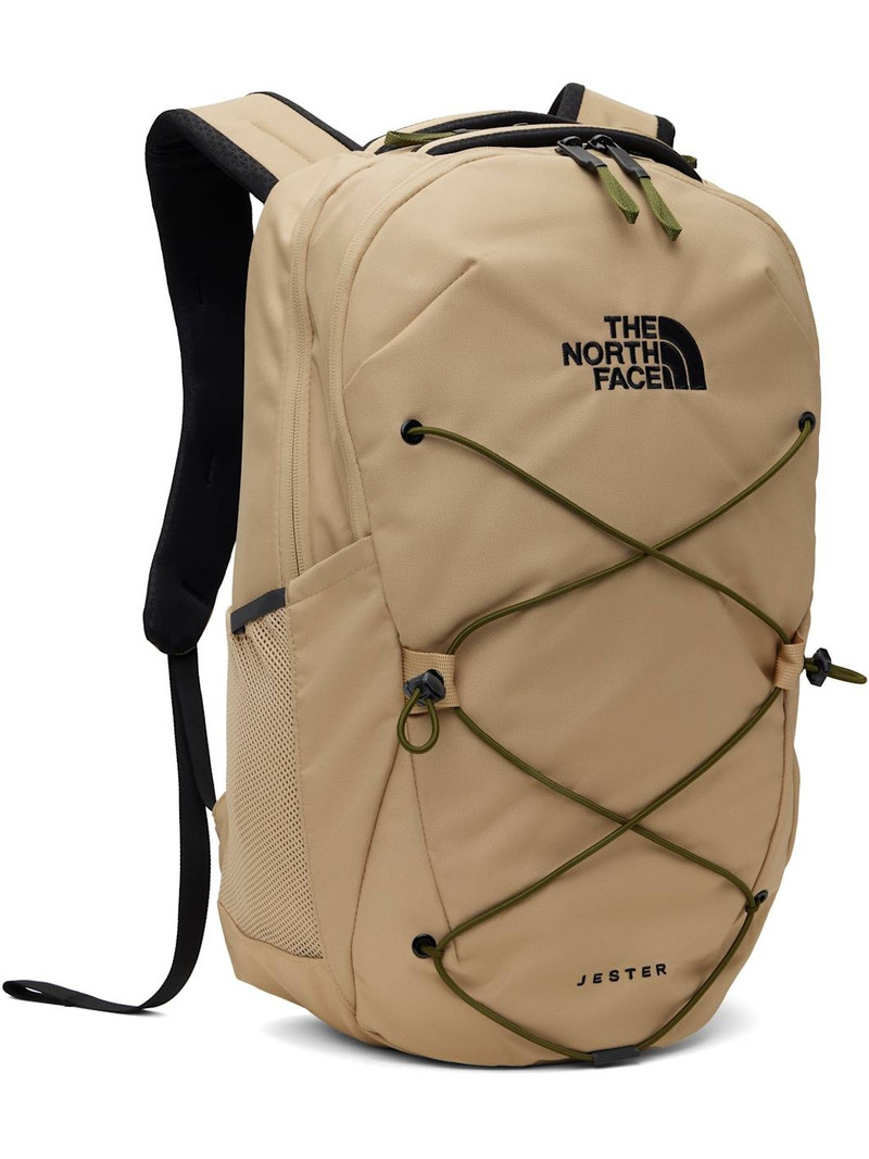 The North Face Beige Jester Backpack outlook
