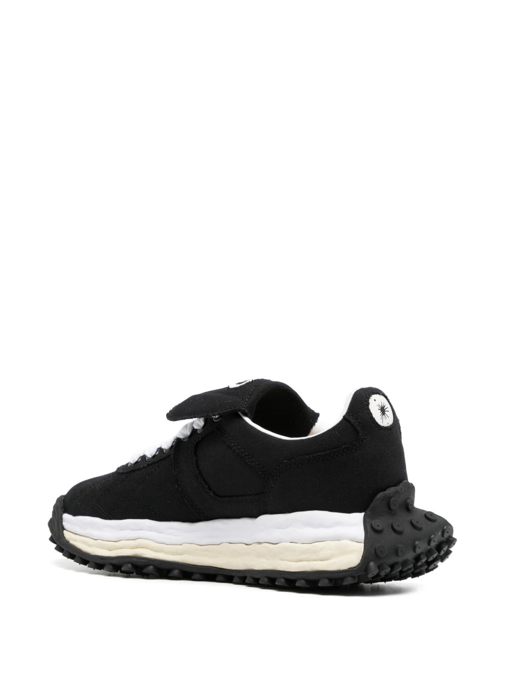 logo-patch sneakers - 3
