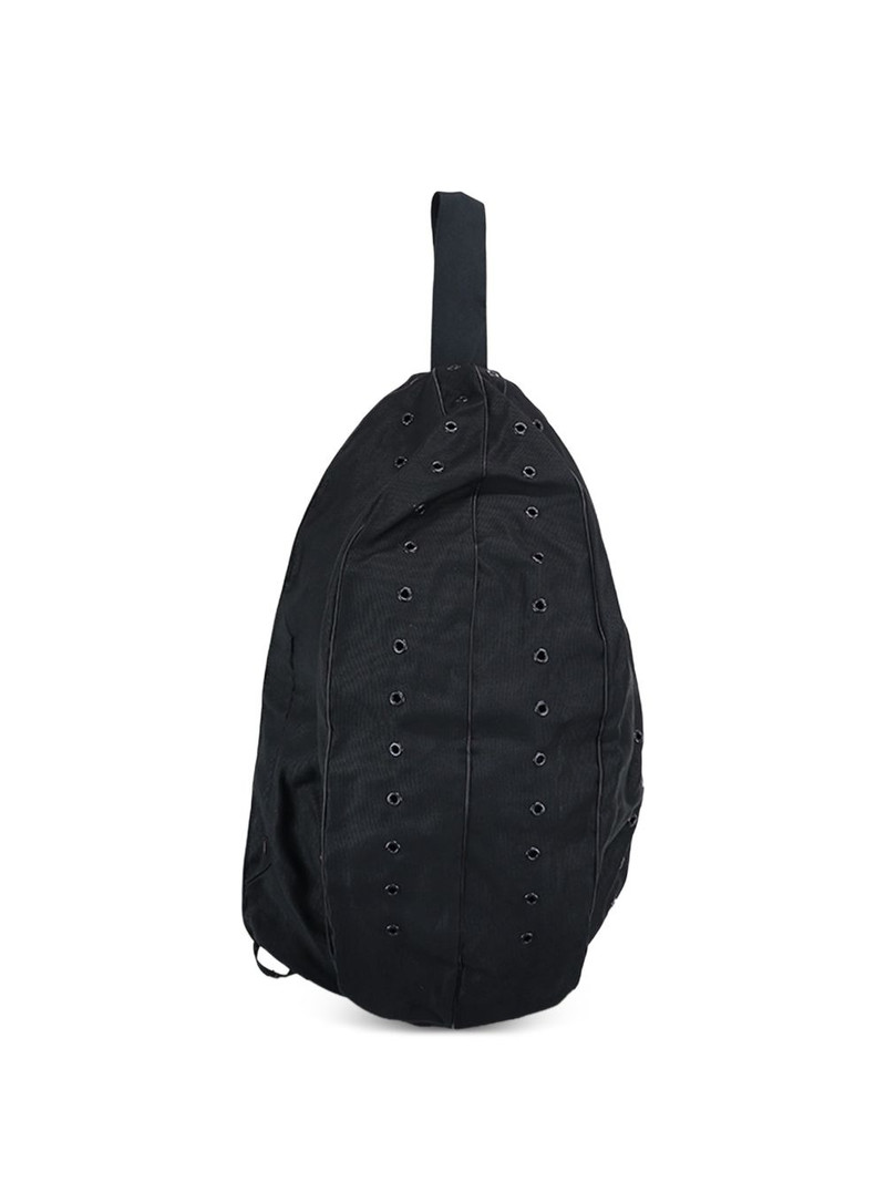 Sling grommet-detail crossbody bag 1
