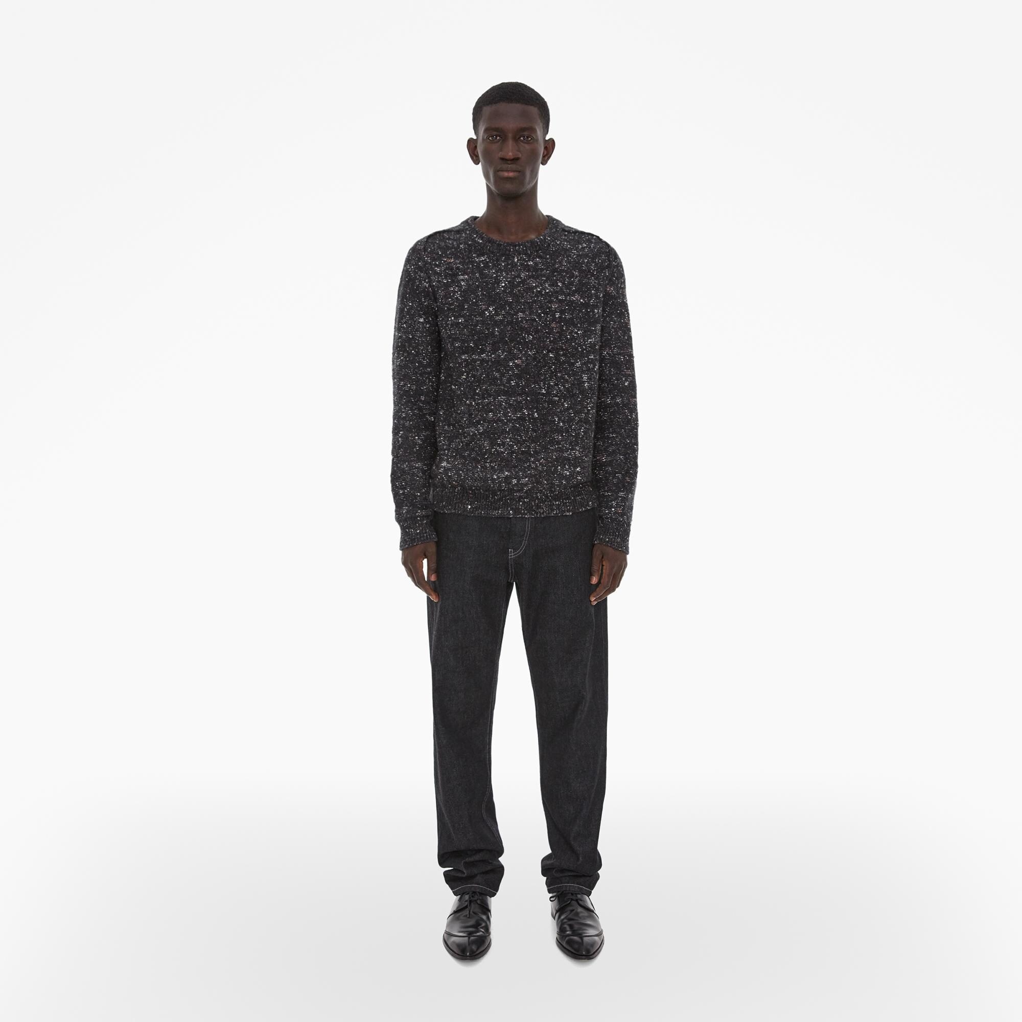DONEGAL SILK-WOOL SWEATER - 2