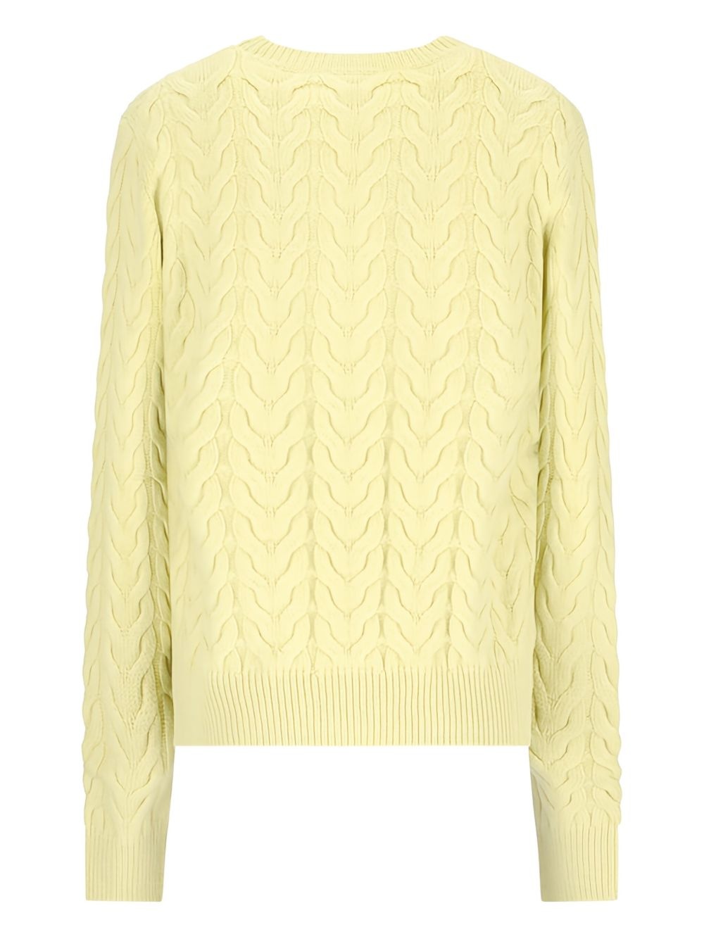 cable-knit jumper - 2
