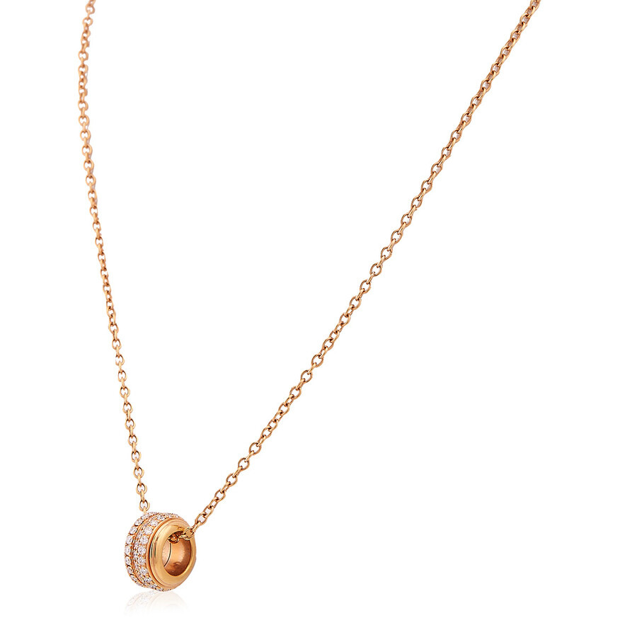 Piaget Possession 18k Rose Gold 0.60 CT Diamond Necklace - 2