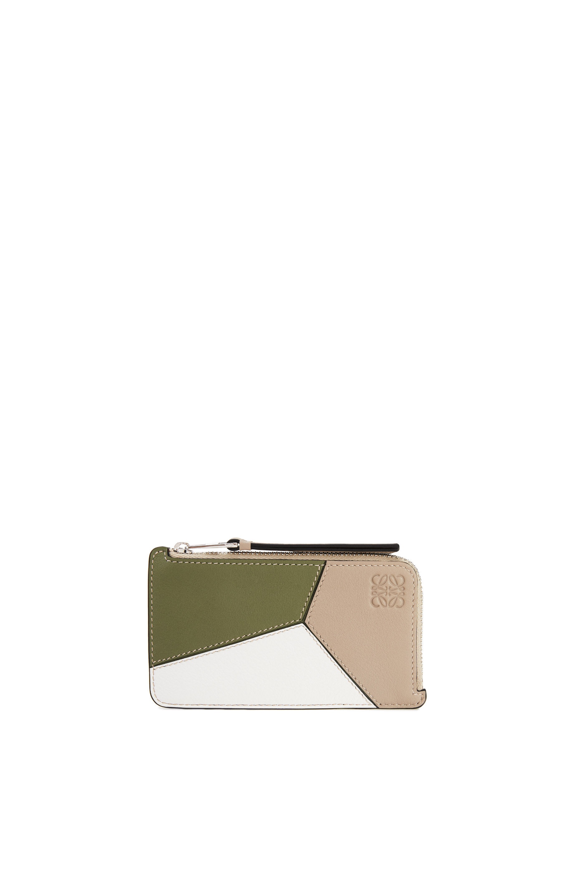 Puzzle coin cardholder in classic calfskin - 1