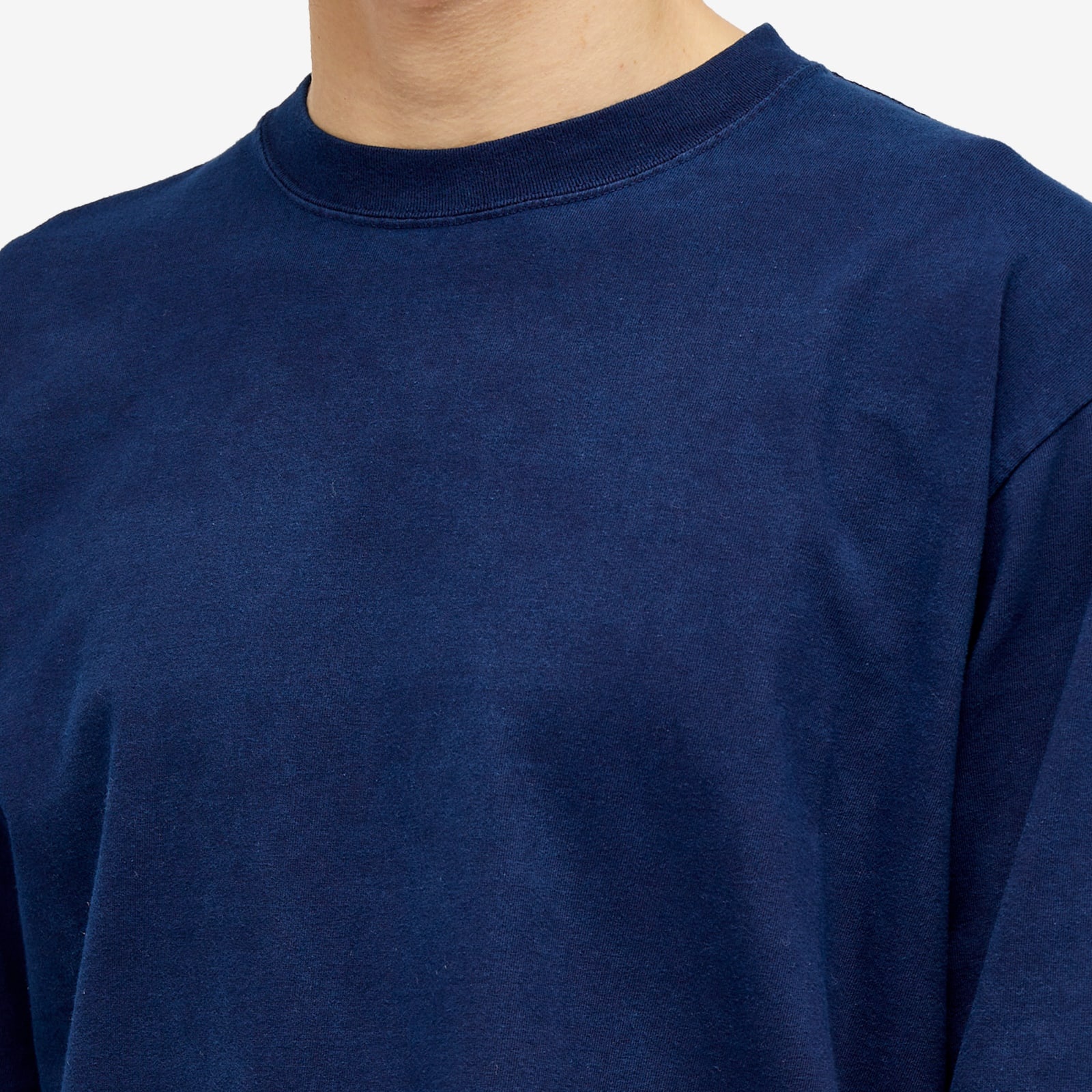 Blue Blue Japan Koborebi Bassen Printed Long Sleeve T-Shirt - 5