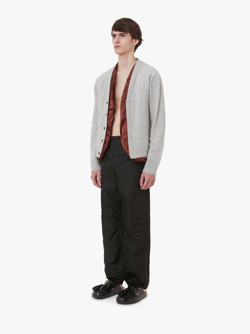 SATIN LINED CARDIGAN 4