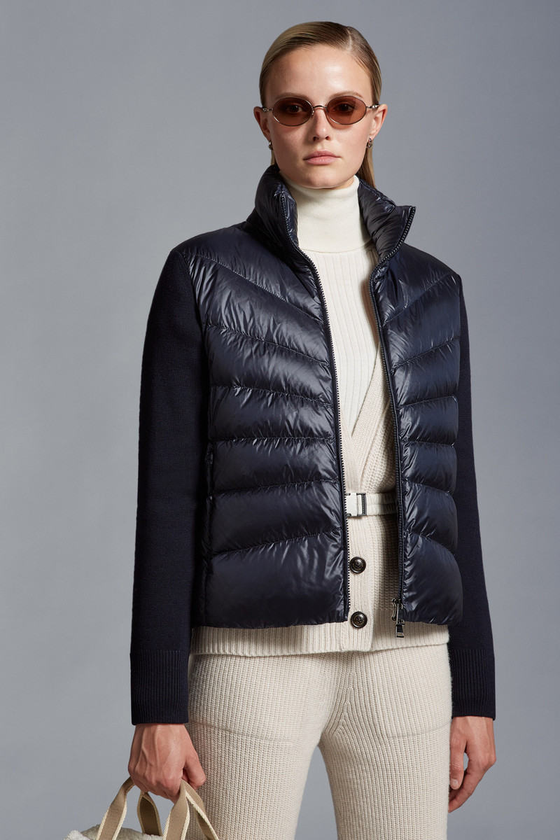 Moncler Padded Wool Cardigan outlook