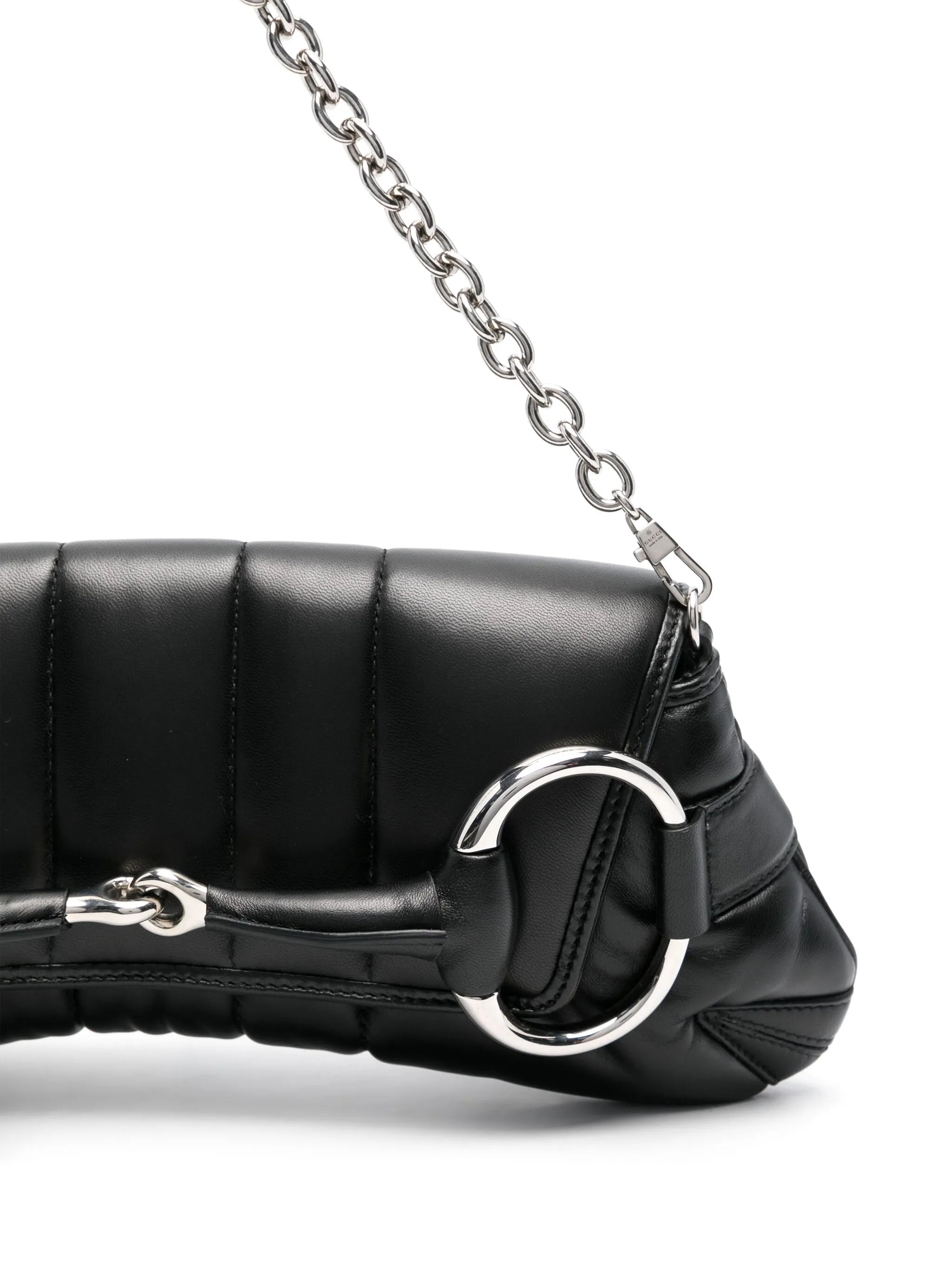 Medium Horsebit Chain Shoulder Bag - 3