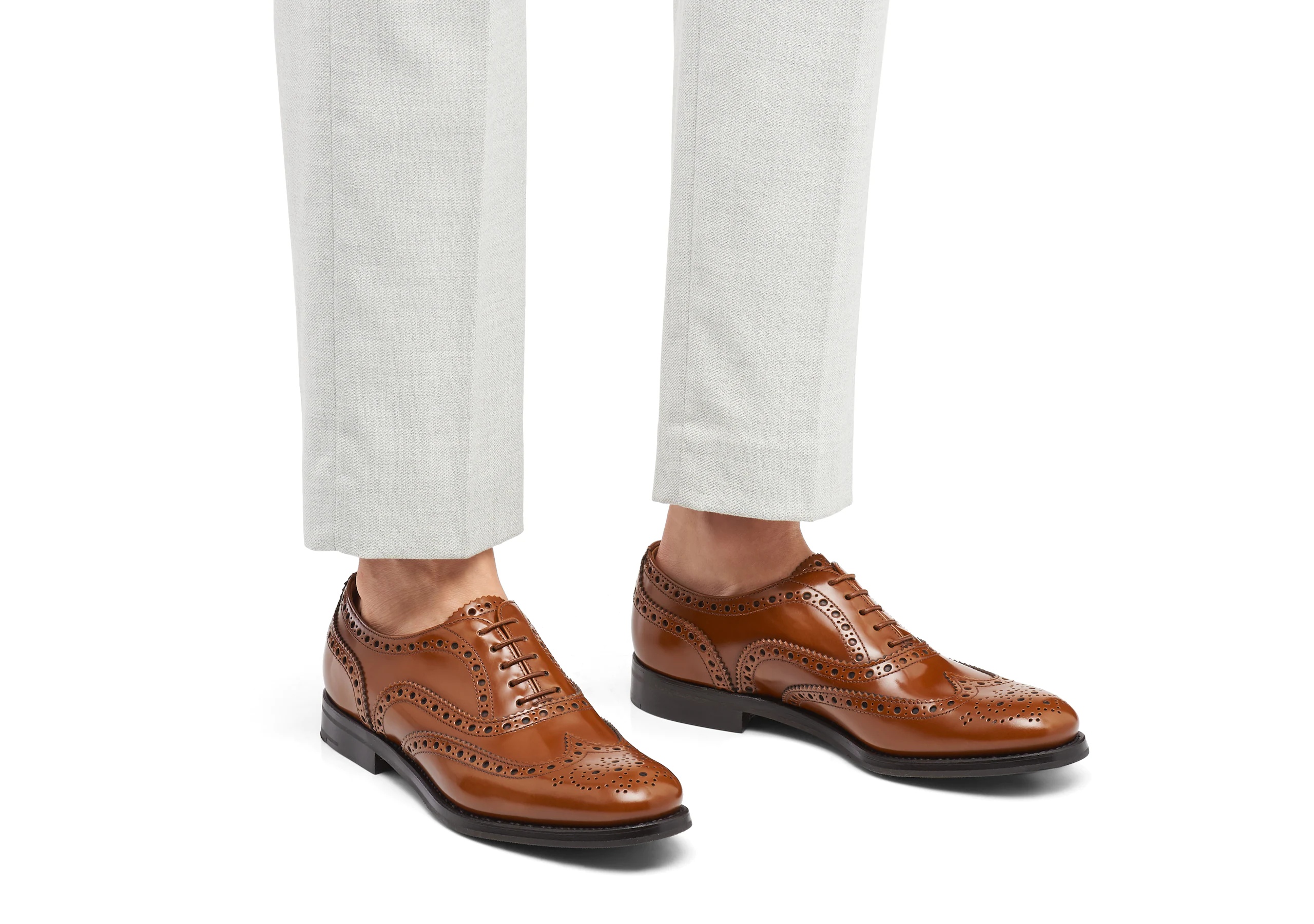 Burwood wg
Polished Binder Oxford Brogue Sandalwood - 5