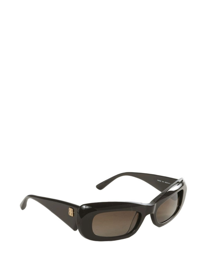 BALENCIAGA Diva rectangle-frame sunglasses outlook