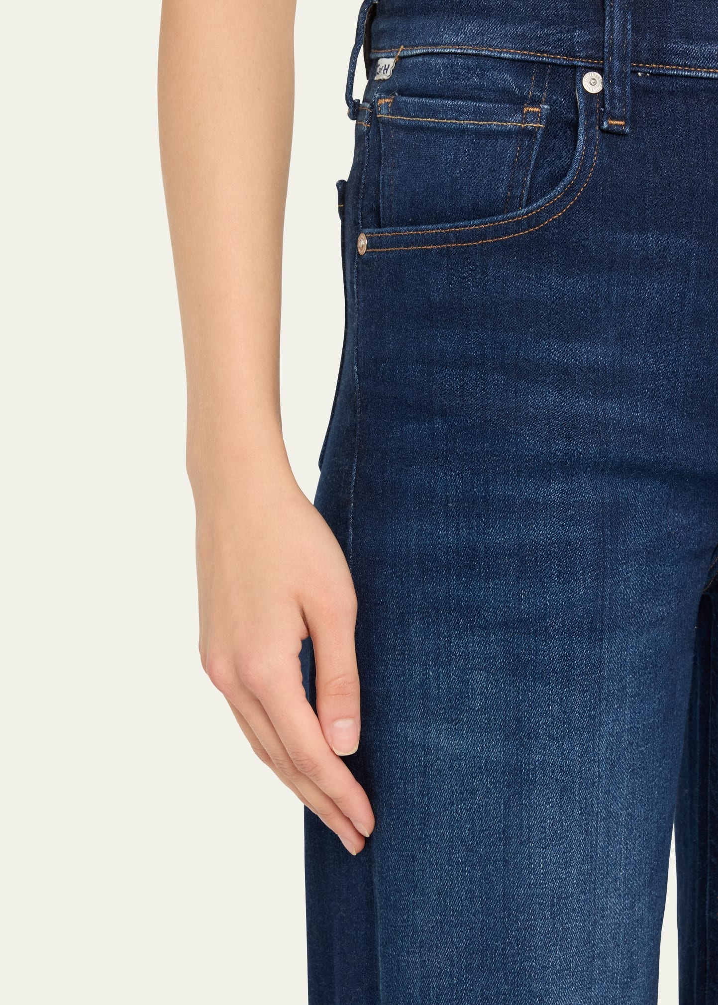 Lyra Wide-Leg Cropped Jeans - 5