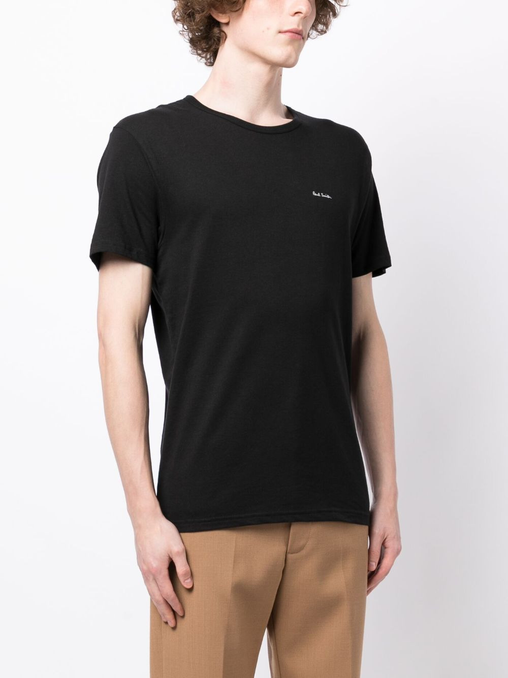 Paul Smith Men 3-Pack Cotton T-Shirts - 2