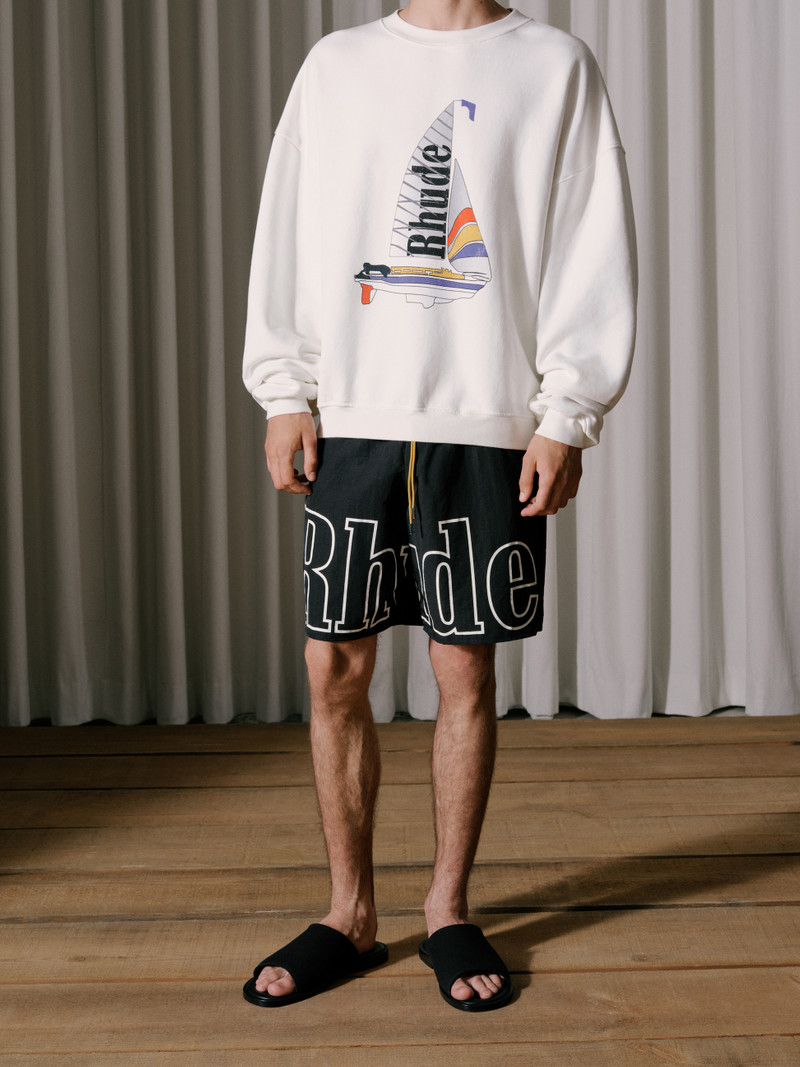 Rhude CATAMARAN CHAMPION CREWNECK outlook