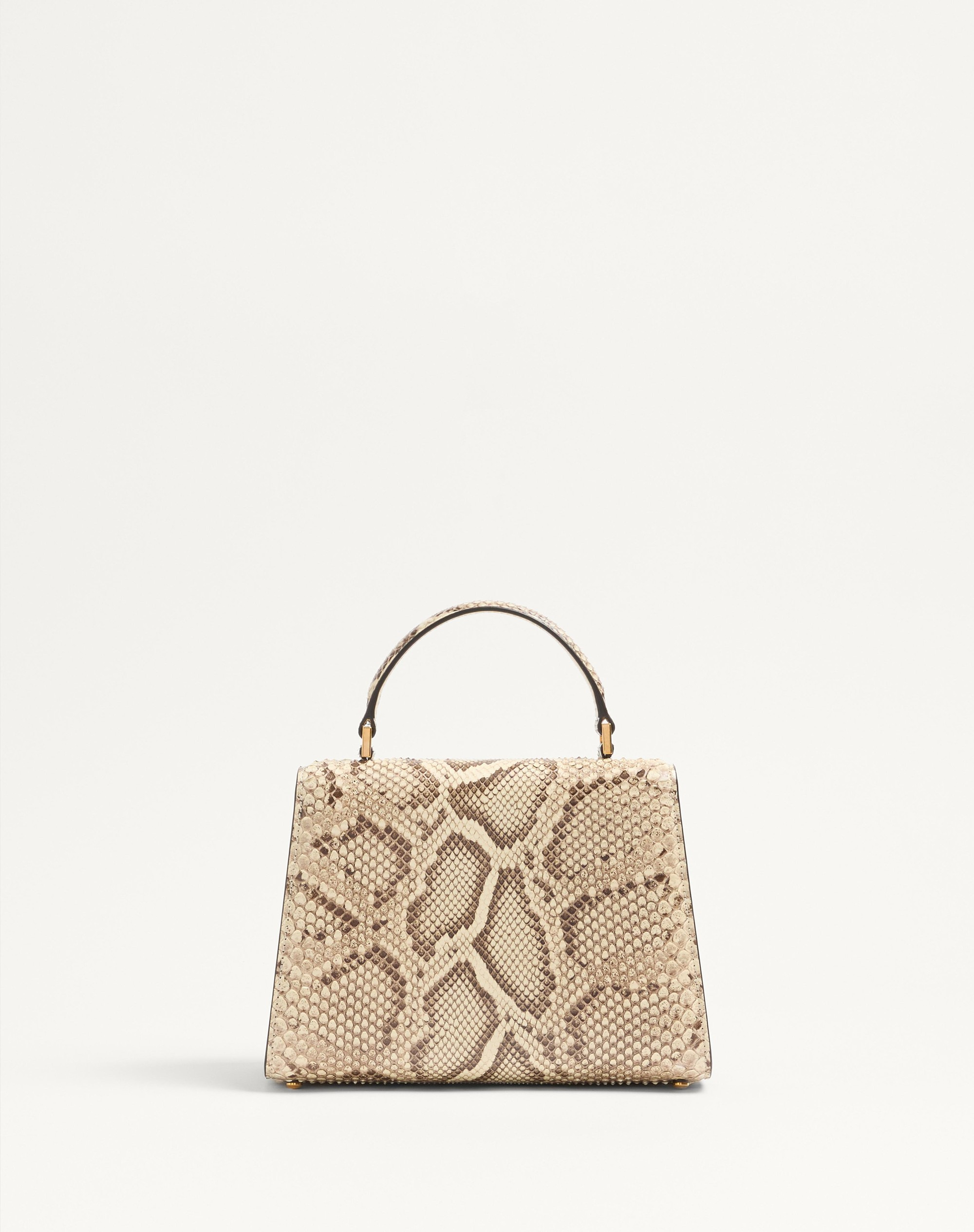 VALENTINO GARAVANI VSLING SMALL PYTHON HANDBAG - 5