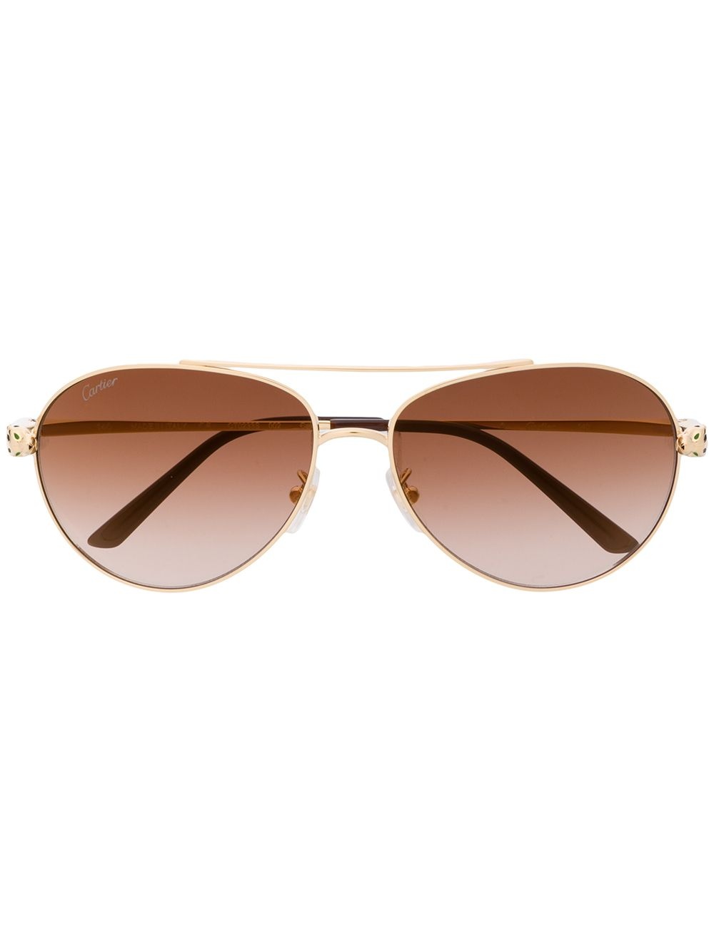 Panthère de Cartier aviator-frame sunglasses - 1